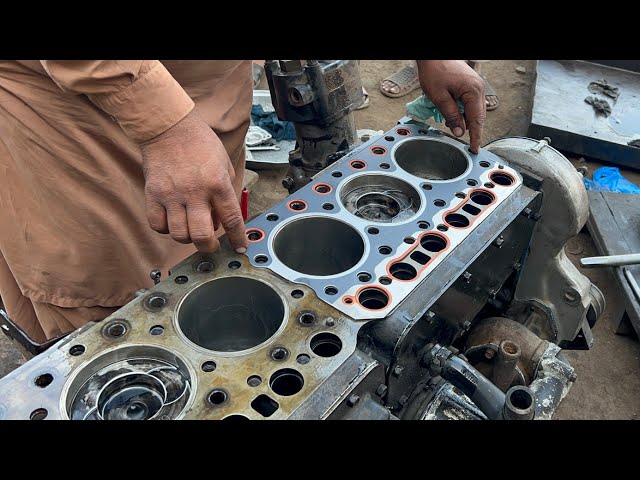 Six Cylinder Engine Restoration & Completely Engine Rebuild