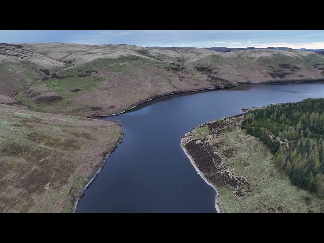 Aerial Exploration of Upper Glendevon Reservoirs: Uncovering Hidden Gems ✨