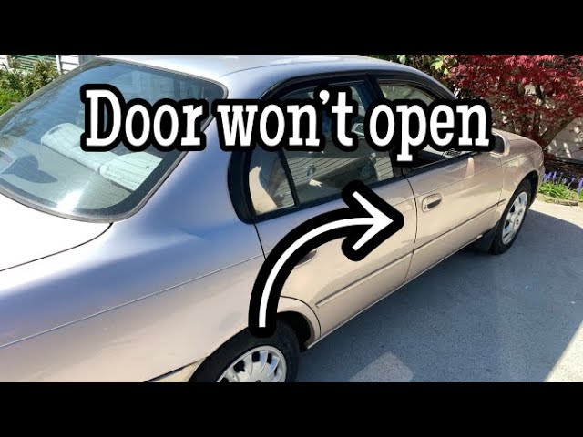 Door won’t open – from inside or outside!
