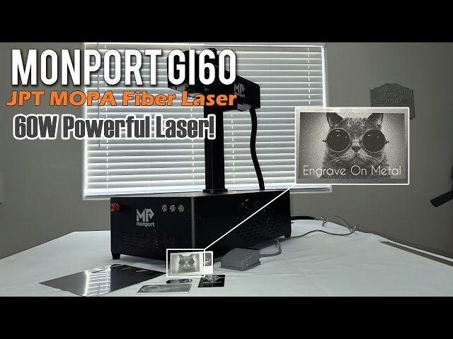 Monport GI60 JPT MOPA Fiber Laser - FULL SETUP, TESTING & HONEST REVIEW