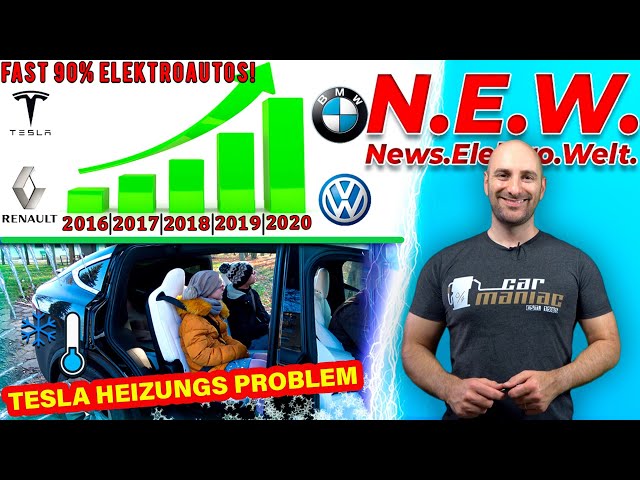 #NEWS: Tesla Ladeleistung Update, Elektro Mega-Boom, Neuer Xpeng, VW schlägt Renault Zoe