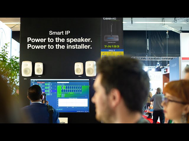 Genelec Smart IP Installation Loudspeaker Overview - ISE 2020