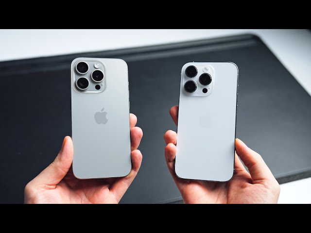 iPhone 15 Pro vs iPhone 14 Pro - HUGE Difference!