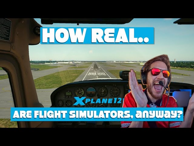 REAL FLIGHT INSTRUCTOR Tests A Flight Simulator | X-Plane 12