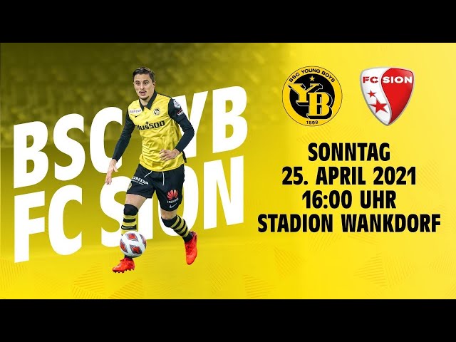 YB TV Second Screen // BSC Young Boys - FC Sion // So., 25. April 2021