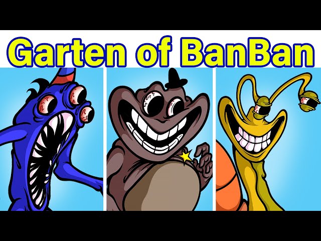 New Garten of Banban 2 Leaks/Concepts | Friday Night Funkin - Garten of Banban 2 (FNF Mod)