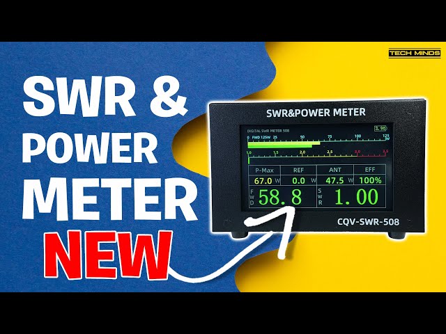 High Power 200 Watts Digital SWR & Power Meter 1.8 - 54 MHz