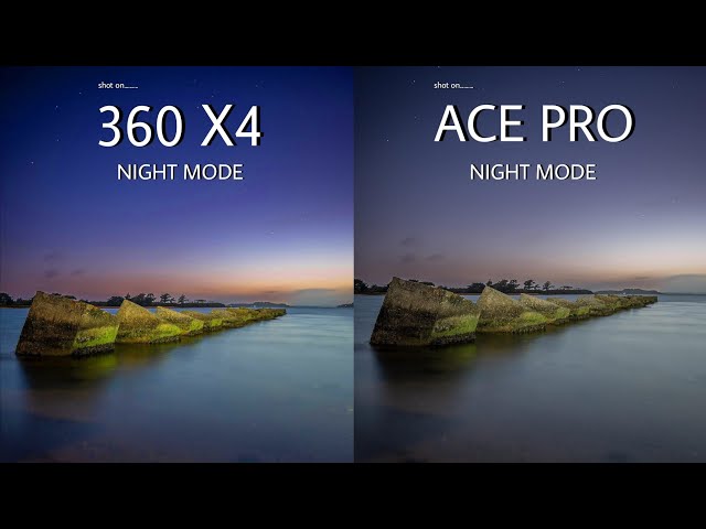 INSTA360 X4 VS INSTA360 ACE Pro | NIGHT MODE | Camera Test