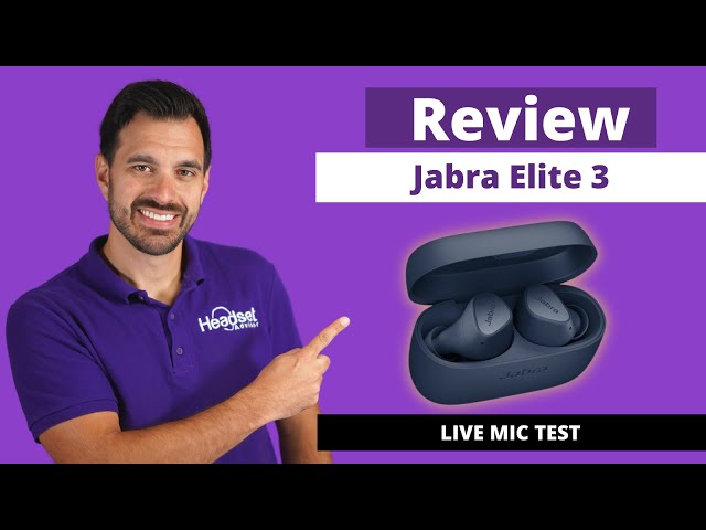 NEW Jabra Elite 3 Review Wireless Earbuds + LIVE MIC TESTS!