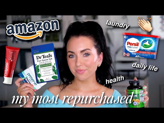 my MOST REPURCHASED ✨ AMAZON items of all time 🔥