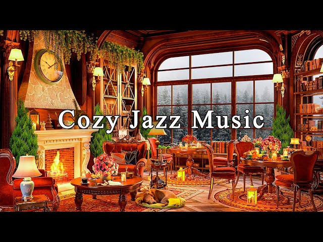 Cozy Coffee Shop Ambience with Soft Jazz Music ☕ Relaxing Jazz Instrumental Music to Working, Unwind