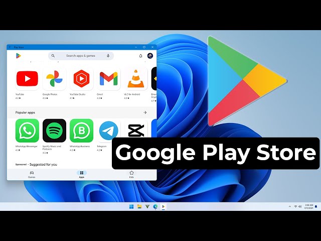 Install Google play Store in windows 11 | The best and easiest way
