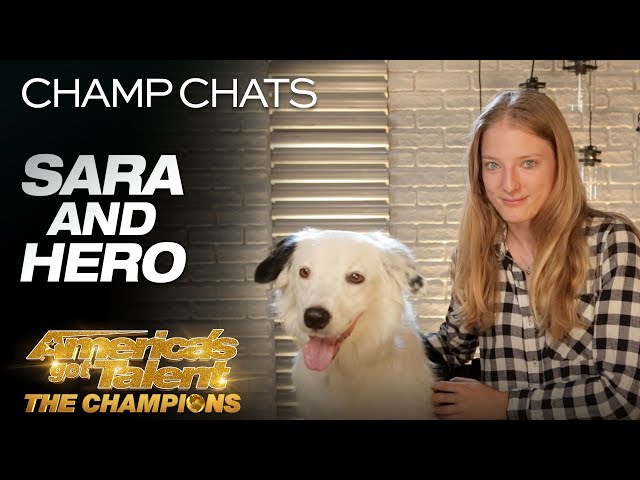 Sara and Hero Revisit Their Paws-itively Amazing Tricks - America's Got Talent: The Champions