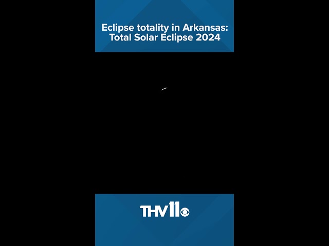 Eclipse totality in Arkansas | 2024 Total Solar Eclipse
