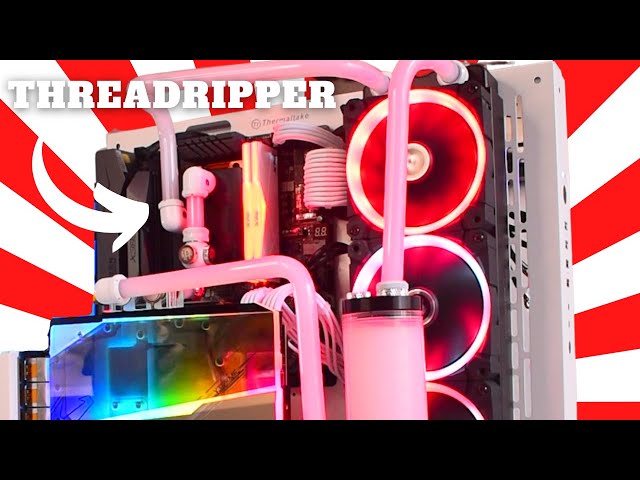 ULTIMATE AMD water cooled Gaming PC build to end 2022