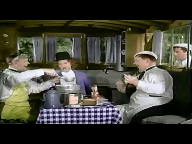 Laurel & Hardy - Them Thar Hills (1934) original sound recolored