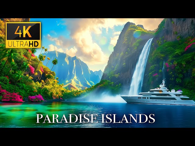 World's Most Serene ISLANDS for Ultimate Relaxation 🌴🌊 | 4K Scenic Relaxation Film