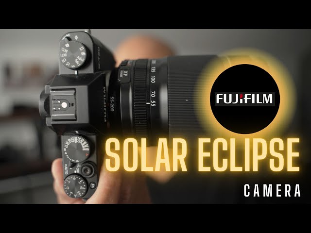 I shot the solar eclipse with the Fujifilm XT20.