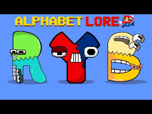 Alphabet Lore (A - Z...) But Something is WEIRD #15 - ALL Alphabet Lore Meme | GM Animation