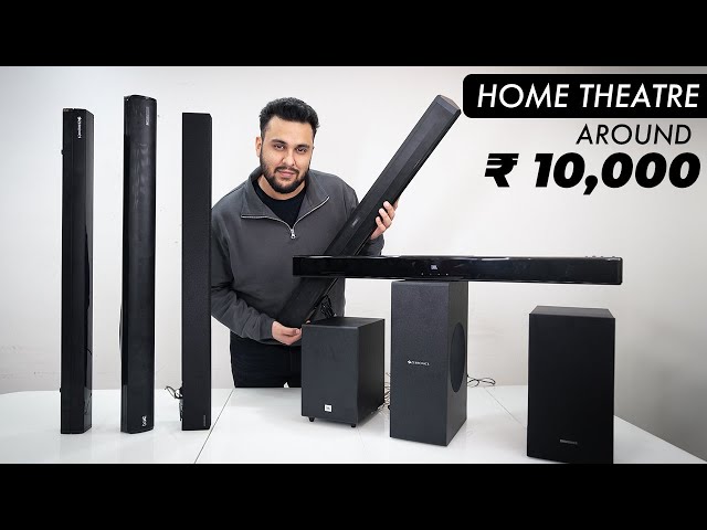 I Bought THE BEST 5 HOME THEATRES in India - Around ₹10,000