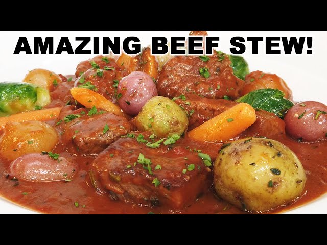 Just AMAZING Beef Stew | Chef Jean-Pierre