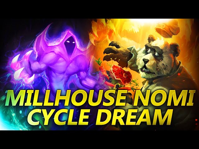 Millhouse Nomi Cycle Dream!!! | Hearthstone Battlegrounds Gameplay | Patch 22.0 | bofur_hs