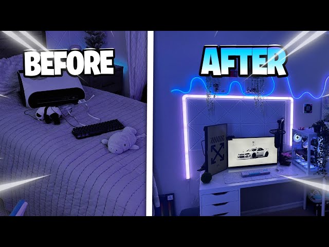 Transforming my Room Into my DREAM Room!!!!!(2024)