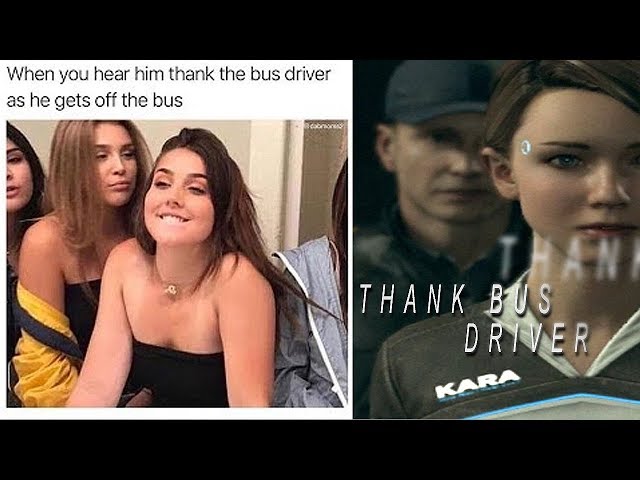 Detroit: Become Human #2 ALWAYS THANK THE BUSDRIVER