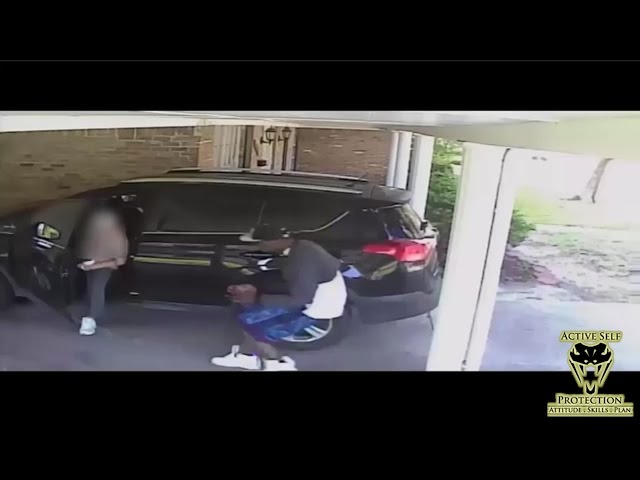 Elderly Man Ambushed in His Carport by Robber