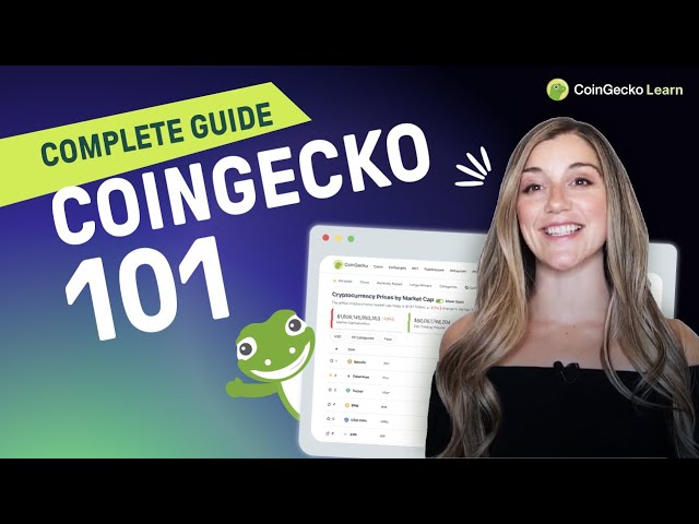 CoinGecko Tutorial: The Complete Guide To Using CoinGecko 2022