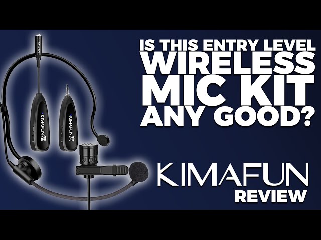 Kimafun Wireless Microphone Kit Review (Tech Review)