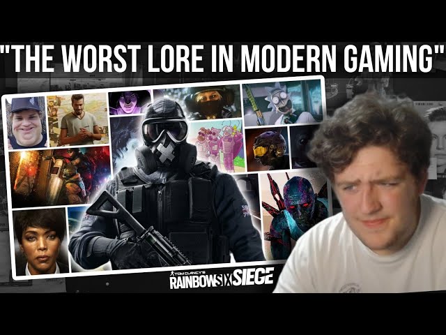 R6 Lore guy Reacts to "The Worst Lore in Modern Gaming"