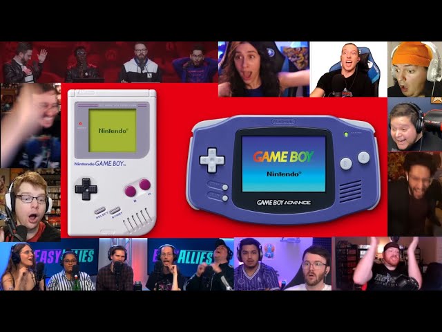 The Internet Reacts to Gameboy and Gameboy Advance on Nintendo Switch