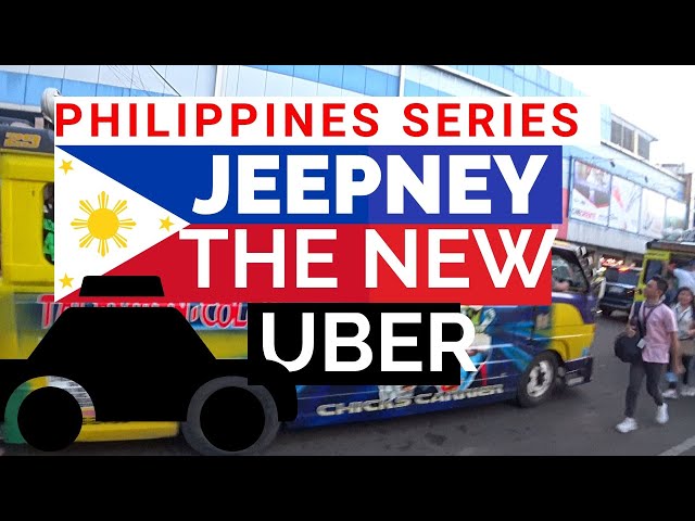 FORGET UBER IN PHILIPPINES USE JEEPNEY'S Cebu City Philippines in 4K Tim K