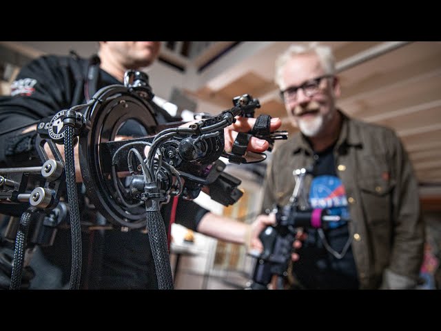 Brian Henson Introduces Adam Savage to Digital Puppeteering!