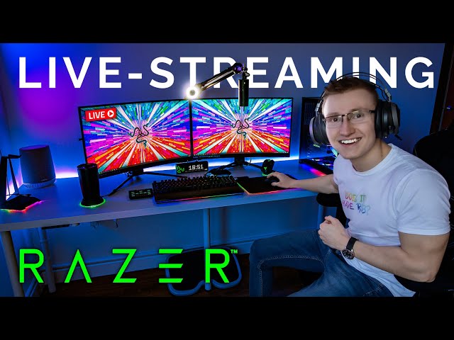 Building My NEW Razer Live-Streaming Setup!