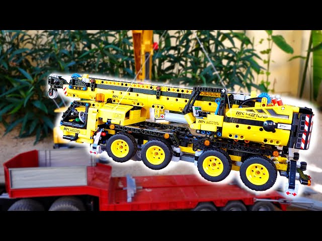 Lego Technic Assembly with Excavator Dump Truck Car Toy Play