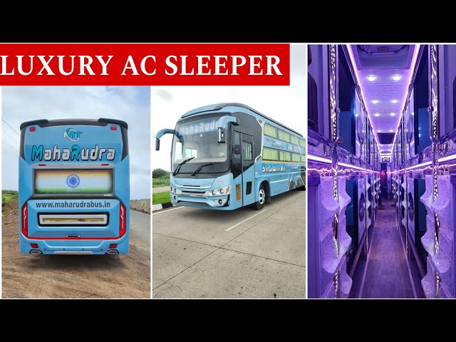 NEW AC LUXURY 36 SLEEPER BUS BODY MANUFACTURING UPON 13.5 METER ASHOK LEYLAND CHASSIS  GUJARAT SURAT