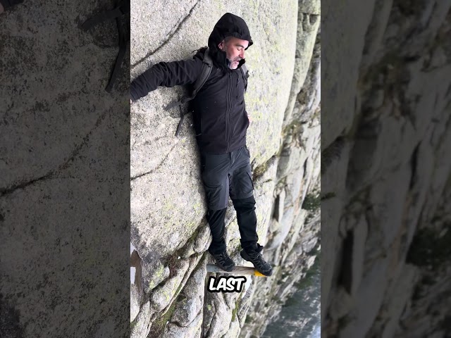 Man Falls off Cliff