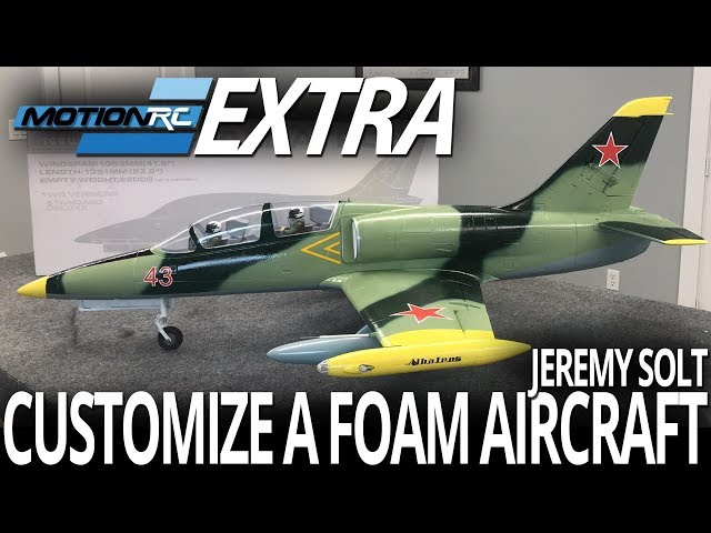 Customize A Foam RC Aircraft with Jeremy Solt - Motion RC Extra