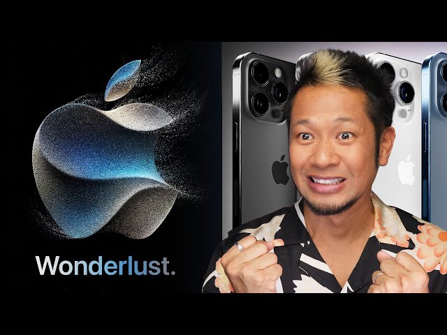 Apple's iPhone Event Set For September 12th! The latest iPhone 15/15 Pro Details!