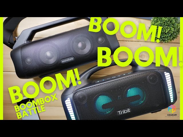 SOUNDCORE MOTION BOOM PLUS vs TRIBIT STORMBOX BLAST | Battle of the Boomboxes!!!