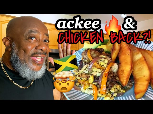 How to make Jamaican Ackee & Chicken Back!? | Deddy's Kitchen