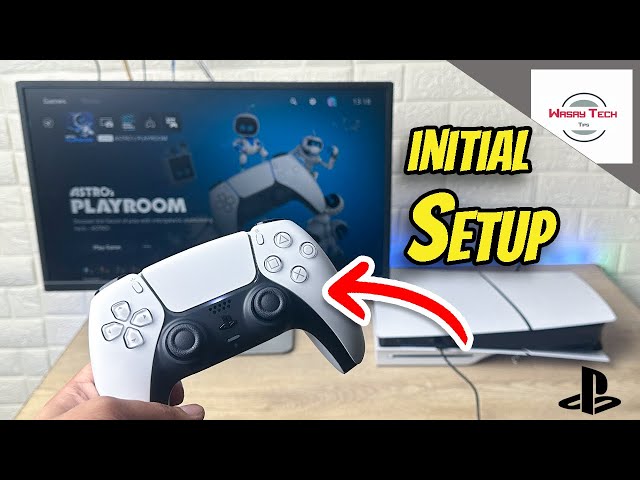 PS5 Slim Disk Edition Initial Setup | How to Setup PS5 Slim | PS5 Slim Initial Setup 2024