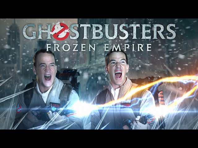 GHOSTBUSTERS: FROZEN EMPIRE - Peyton and Eli Manning Suit Up