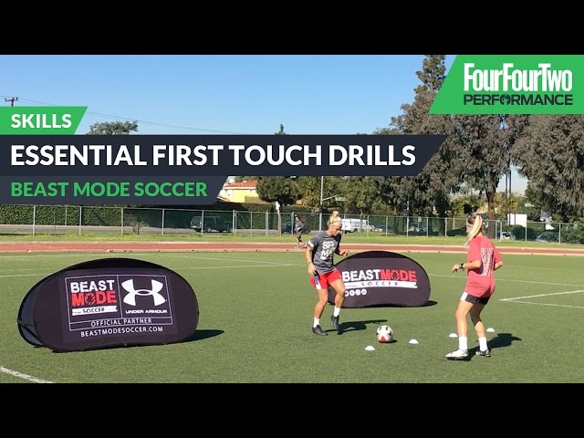 Essential first touch drills | Beast Mode Soccer | Rachel Daly and Christen Westphal