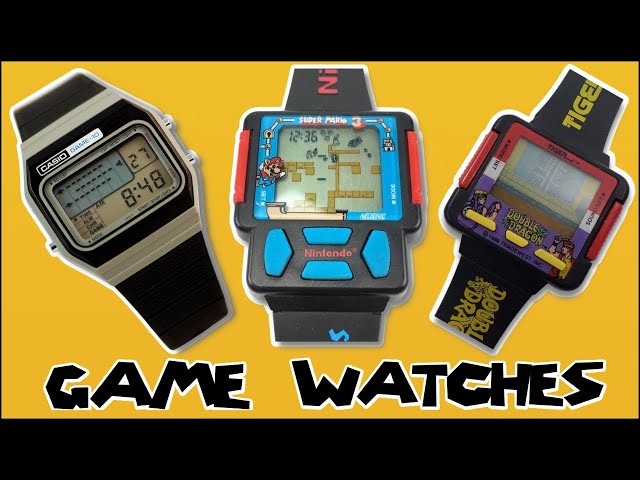 Gaming Watch History - Casio, Nelsonic, Tiger Electronics and more