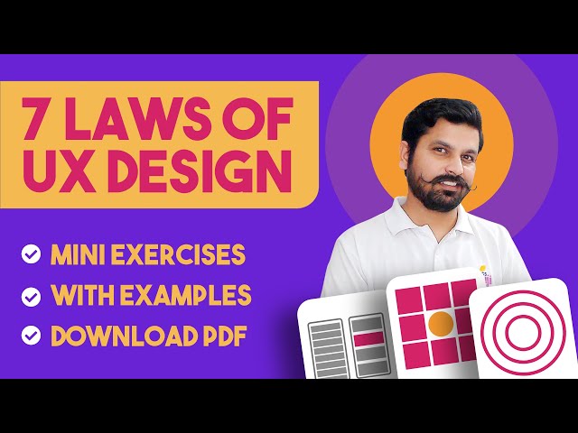 UX design laws you must learn about tutorial by Graphics Guruji #uxdesignlaws #uxlaws