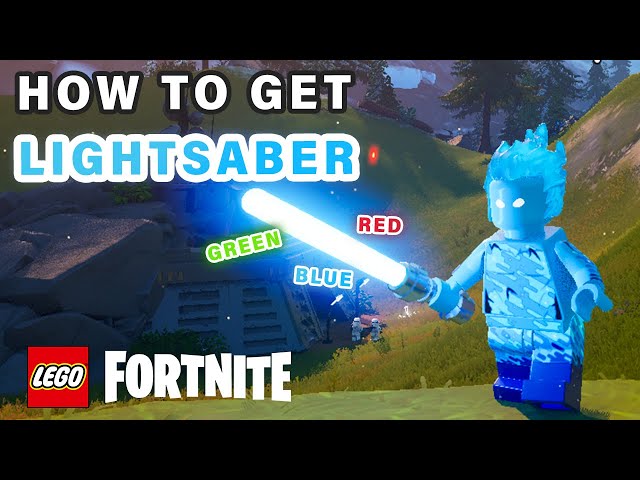 How to find Lightsaber Weapons ► LEGO Fortnite Star Wars