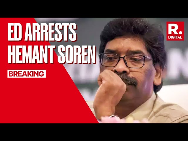Breaking: ED Arrests Jharkhand CM Hemant Soren, Champai Soren To Be The New CM